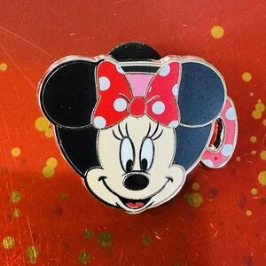 2024 Walt Disney World Mystery Character Mugs Minnie Mouse Trading Pin Mug Wdw D